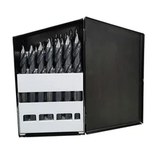 Astro Pneumatic TS29 Onyx TurboStep Drill Bit Set, 29-Piece, HSS, 1/16" to 1/2"