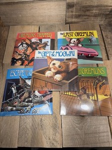 グレムリン 1984年製 激レア レコードbook 5冊セット Gremlins Record Book | eBay