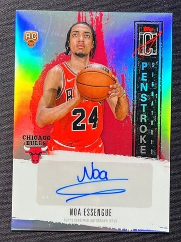 2025 Topps Signature Noa Essengue Base (RAW)
