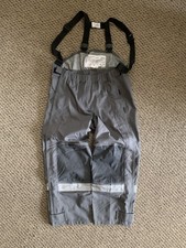 Vintage German Workwear Flame Retardant Pants With 3M Size XL