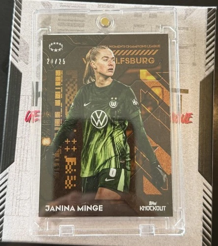 Topps UEFA Women’s Champions League Knockout 25/26 Janina Minge /25