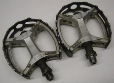 Suntour XC-II Bear Trap 1/2" BMX Pedals Vintage 80s  Rough Condition