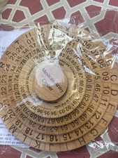Mexican Army Decoder Disk | Historical Cipher Wheel
