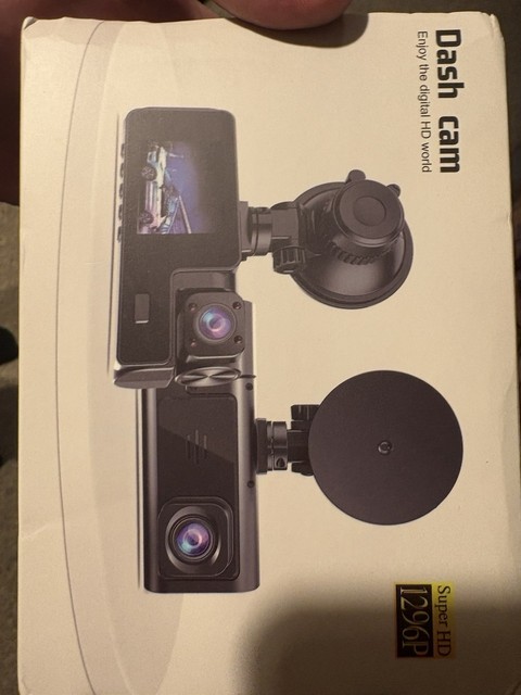 12 Volt double vue DashCam