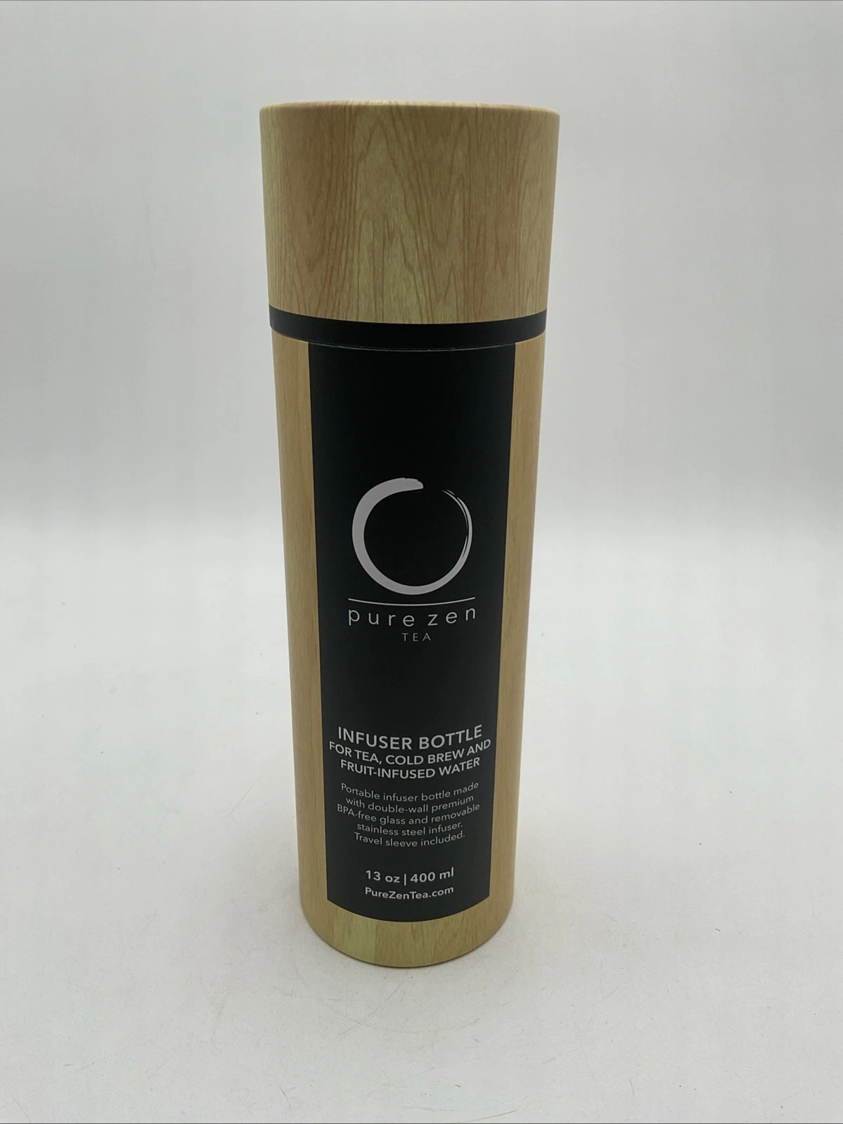 Pure Zen Tea Infuser Bottle 13 Oz New
Opens in a new window or tab