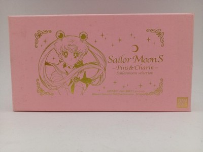 Sailor Moon S Pins & Charms Set Bandai Selections Boxed Opened Collectible