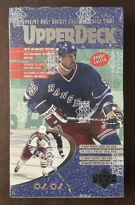 1996-97 Upper Deck Series 2 Hockey SEALED HOBBY BOX - Possible Game Jersey?