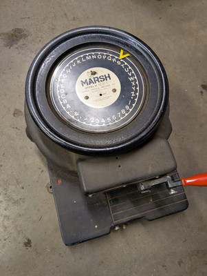 Marsh Stencil Machine 1/2