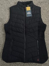 Image of Joules Women Gilet Body Warmer Jacket - Navy- Size 12