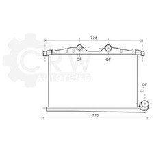 Ladeluftkühler Ladeluft Kühler für Citroën Peugeot C6 407 C5 Break RD TD 6C