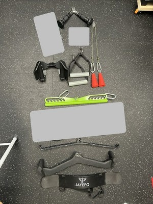 Lot of Various Cable machine attachments