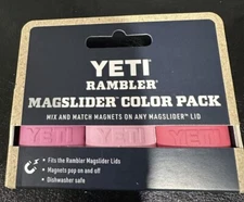 Yeti Rambler Magslider Harbor Pink, Power Pink, Prickly Pear Pink set of 3