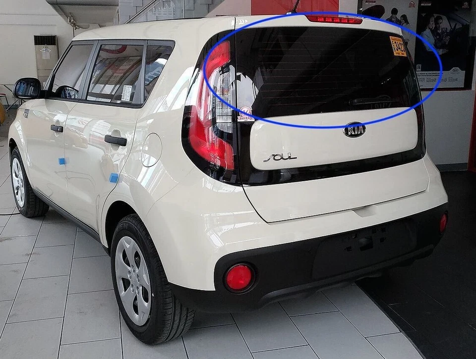 Ventana trasera de vidrio térmico para Kia Soul 2014-2019 2016-2018 Kia Soul EV 2014-2019 Foto 2 de 4