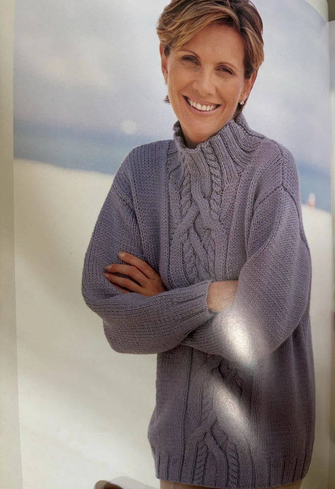 JM04  Jaeger Handknits Knitting Magazine #4 from 2000 - 16 designs - Image 3 of 4