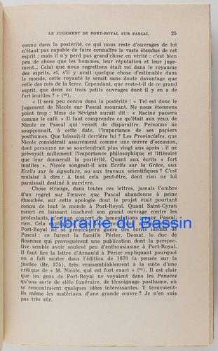 Blaise Pascal L'homme et l'oeuvre Cahiers de Royaumont 1962 - Bild 7 von 7