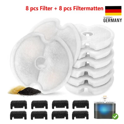 MARKENLOS Activated Carbon Filter für Haustier Katzen Wasserspender Trinkbrunnen Ersatz