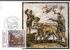 2174+ FDC  CARTE 1er JOUR    HOMMAGE  A  VIRGILE