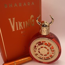 Bharara VIKING RIO Parfum 3.4oz NEW RELEASE Unisex, Orange Box - NEW IN BOX