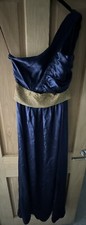 BNWT Project D Silk Dress Prom Ball gown Evening Formal Midnight Blue 10 | £525