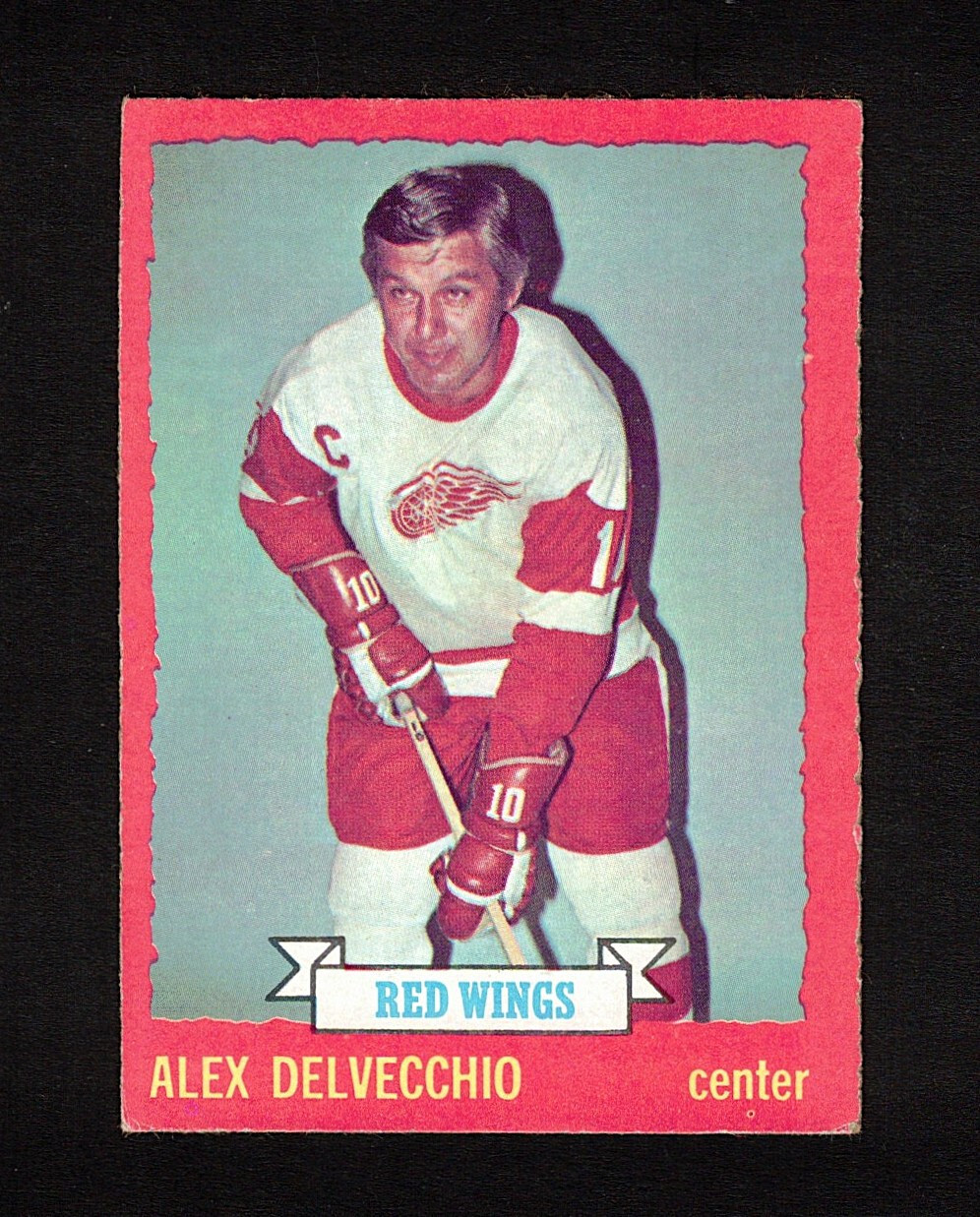 Alex Delvecchio #1 Hockey Cards 1973 O-Pee-Chee trading card — raw and PSA graded price guide