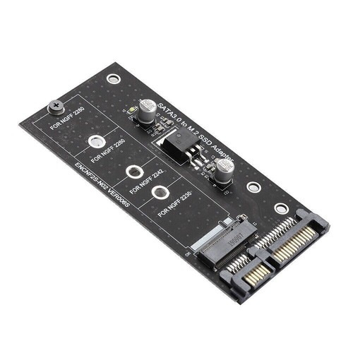 M.2 NGFF SSD to SATA 22PIN Hard Drive Disk Stable Performance Adapter Riser Card - Afbeelding 9 van 9