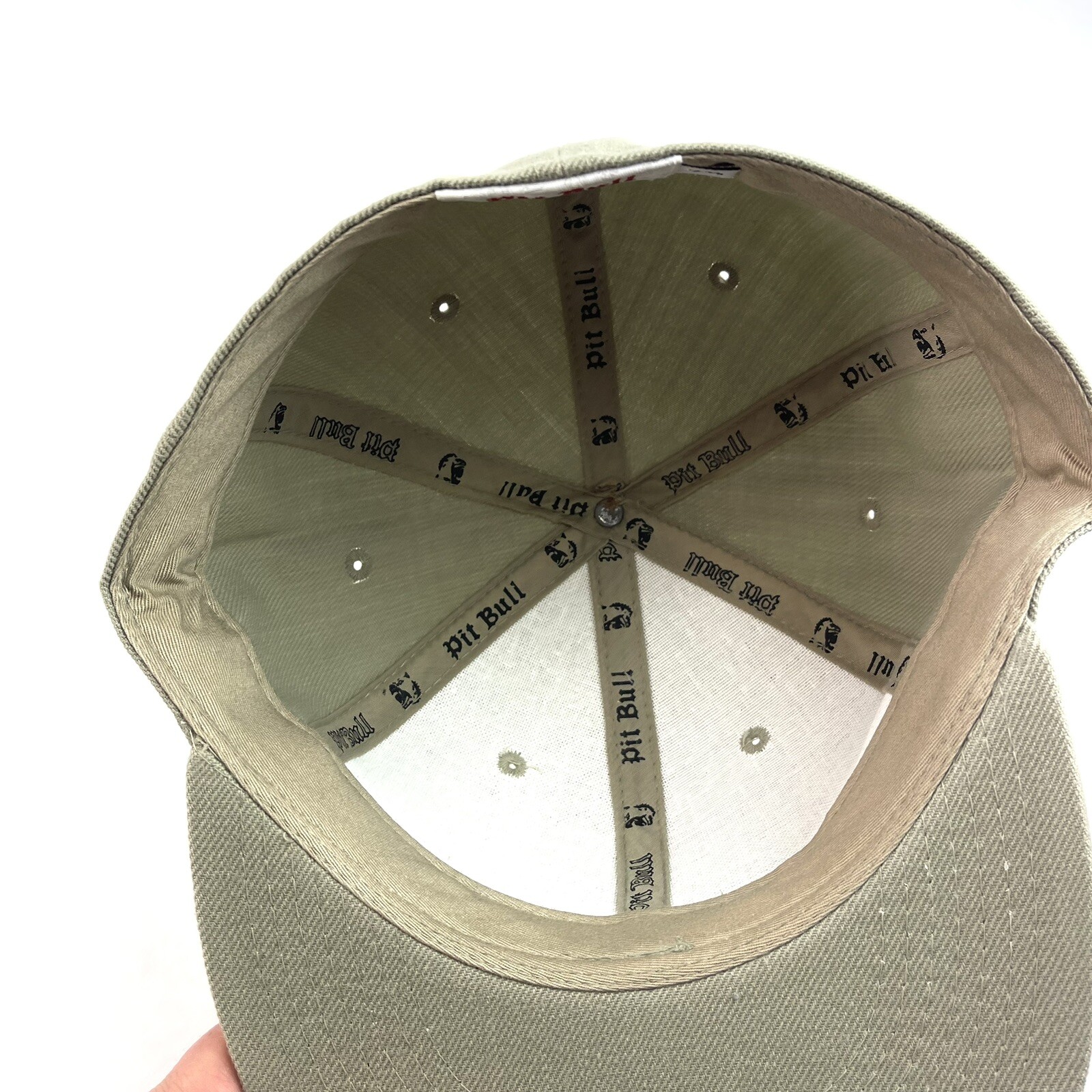 Pit Bull Solid Color Light-Olive Baseball Hat Cap… - image 18