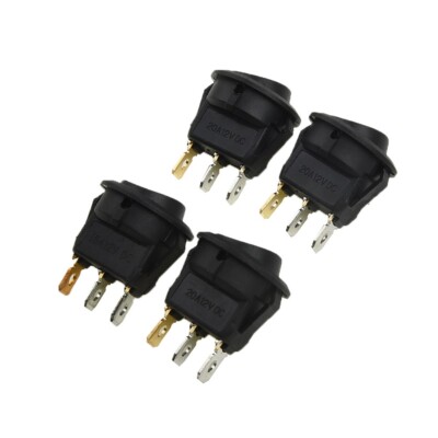 2x 5 Stück 12V 20A Wasserdichte Wippschalter – R Produktbild-Vorschau 3