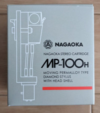 Offizielle NAGAOKA MP Cartridge mit Headshell MP-100H / AIRMAIL mit Sendungsverfolgung