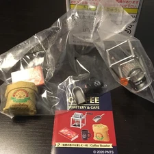 Re-Ment Petit Sample Snoopy Coffee Roastery & Cafe #2 Roaster Miniature Sack Cup