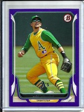 Jed Lowrie 2014 Bowman Purple #04/10