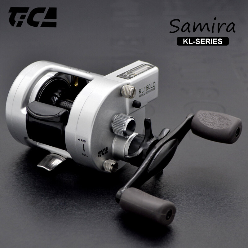 TICA Samira Line Counter Round Baitcast Fishing Reel Measure