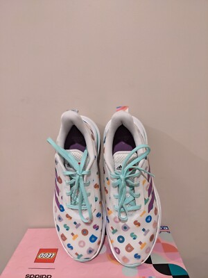 adidas Fortarun x LEGO Dots Shoes Cloud White 6 - Kids Training Shoes