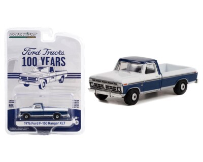 ミニカー Green light Pickup/ Truck Set Greenlight Green Machine 1976 Ford F-100 Wimbledon White