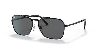 Ray-Ban New Caravan Polished Black/Dark Grey 58mm Sunglasses