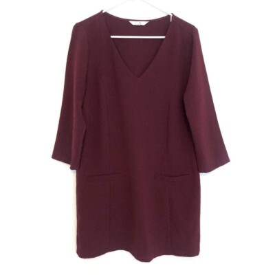 bb dakota burgundy dress BB DAKOTA Women's Burgundy Sleeveless Happy