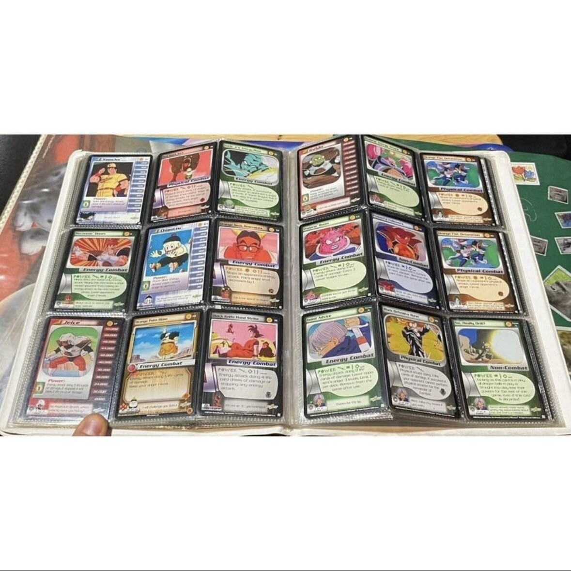 Vintage 2000 Score Dragonball Z Trading Card Game Limited Vintage 2000 Score Dragonball Z Trading Card Game Limited