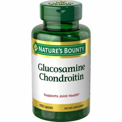 Nature's Bounty Glucosamine Chondroitin Capsules- 110 Ct