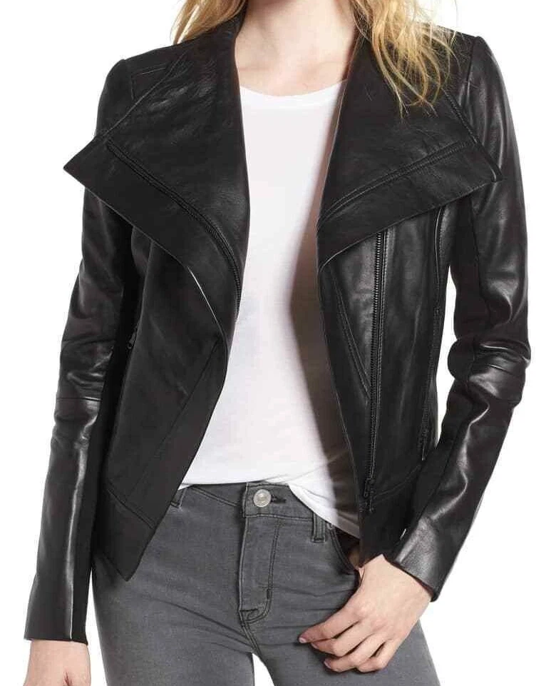 Top 145+ draped leather jacket latest jtcvietnam.edu.vn