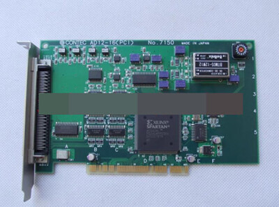1pc used CON-TEC AD12-16(PCI) NO.7150 Acquisition card