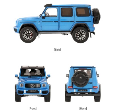 Mercedes-AMG G63 4x4 W463 Miniature Diecast Model Car 5 Colors 1