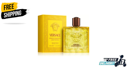 Versace Eros Energy Eau de Parfum – 3.4 oz / 100ml | Fragrance for Men