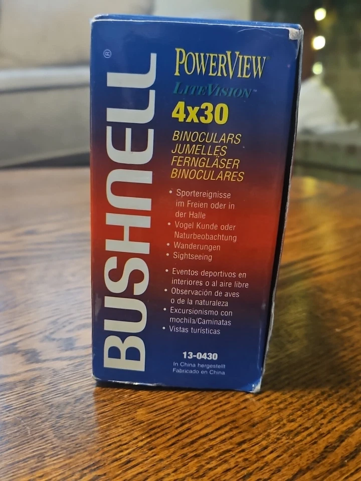 Bushnell 13-0430 PowerView LiteVision Binoculars 4x30 NEW 👀 - Image 3 of 4