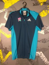 Jersey Olympic Games Shirt London 2012 Blue Adidas Reflective Mens Size XS ig93