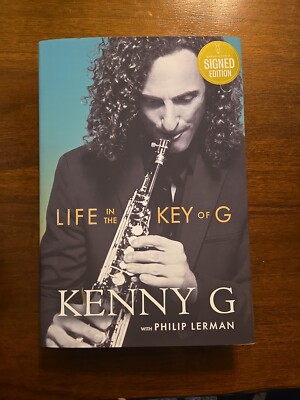 SIGNED New Book Life in the Key of G Hardcover KENNY G Memoir Biography 2024