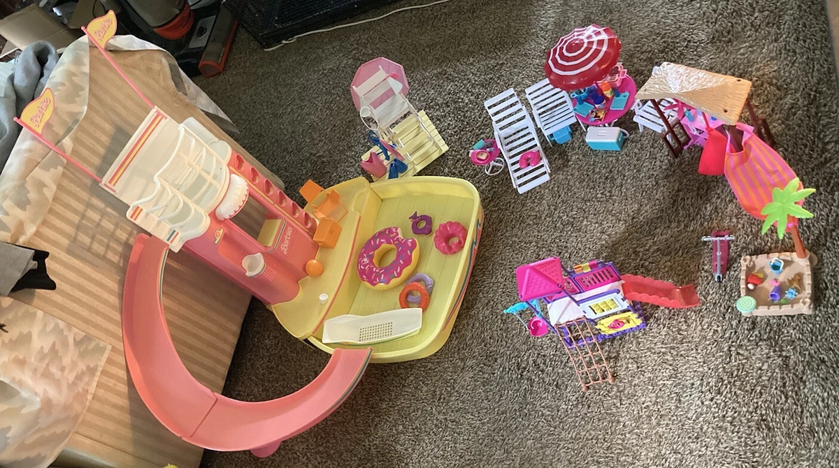 Vintage Barbie Wet N Wild Water Park Kelly Doll Playground So Much More