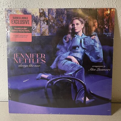 Jennifer Nettles Always Like New B&N Cobalt Blue Vinyl LP Record  NEW Sealed