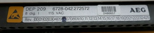 Modicon AEG AS-BDEP-209 Discrete Input Module - Picture 2 of 6