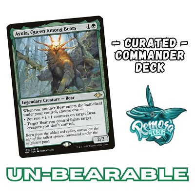 Ayula, Queen Amongst Bears Deck | Custom Commander Deck | Bear Tribal EDH |  MTG