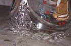 Chipmunk Handpainted Crystal Cut Glass Bell  Missing Clapper — photo 5