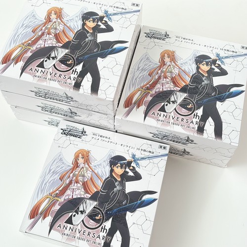 Japanese Weiss Schwarz Sword Art Online Animation 10th Anniversary